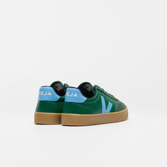 VOLLEY ELASTIC LACES LEATHER GOLF AQUA NATURAL | VEJA ONLINE