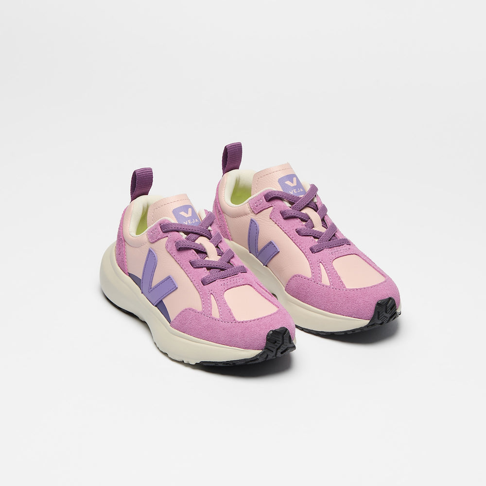 CANARY ELASTIC LACES LEATHER PETALE JOKER | VEJA DISCOUNT