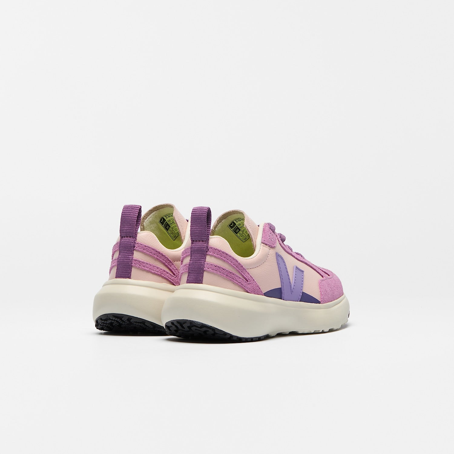 CANARY ELASTIC LACES LEATHER PETALE JOKER | VEJA DISCOUNT