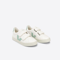 ESPLAR LEATHER WHITE MATCHA | VEJA SALE