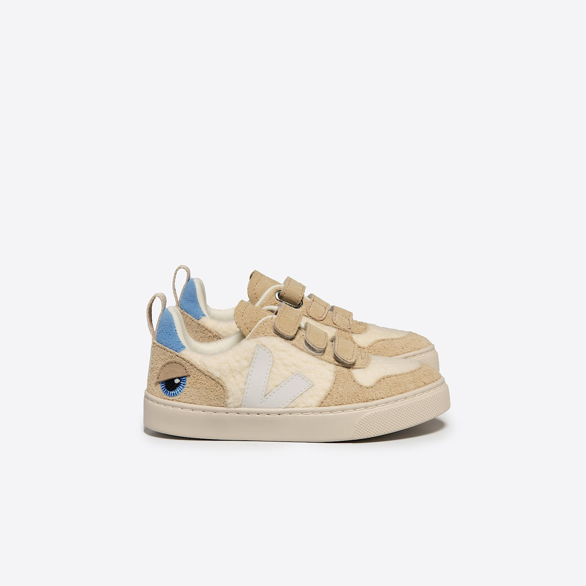 V-10 FLEECE VEJA X BIGSTUFFED PURE WHITE | VEJA FOR SALE