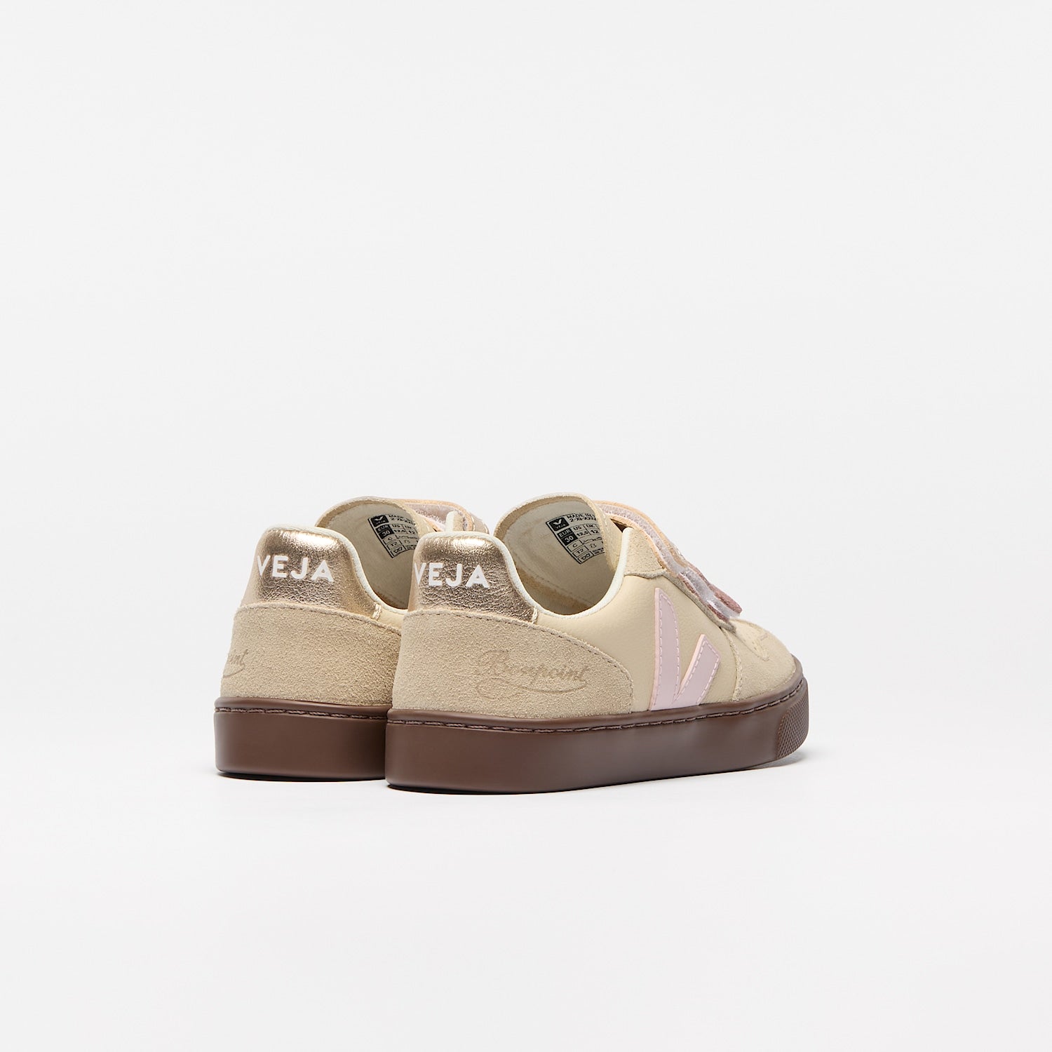 V-10 LEATHER VEJA X BONPOINT AREIA PETALE | VEJA US