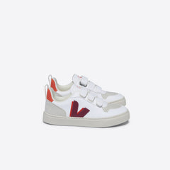 V-10 CWL WHITE MARSALA ORANGE FLUO | VEJA OUTLET