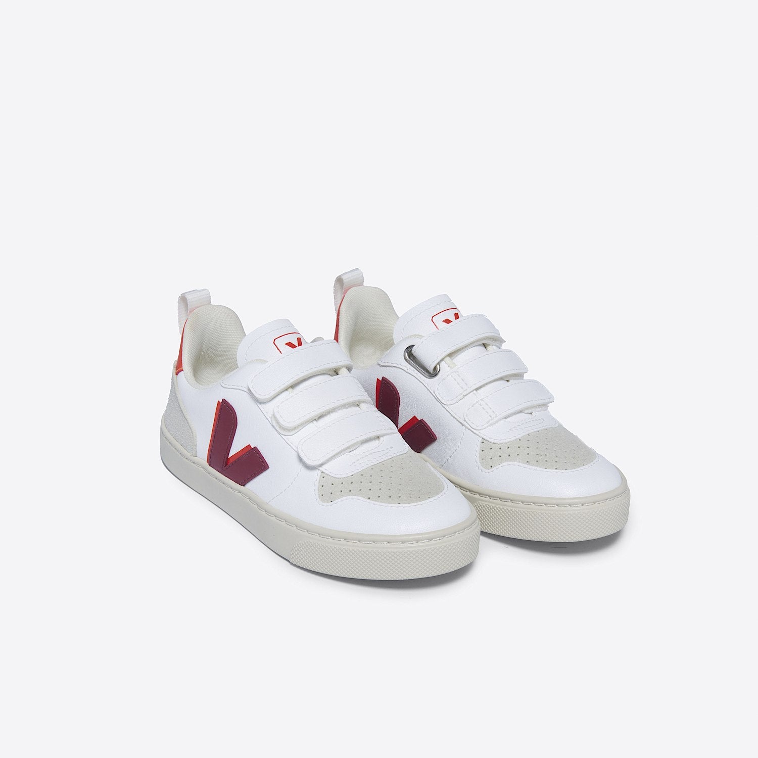 V-10 CWL WHITE MARSALA ORANGE FLUO | VEJA OUTLET