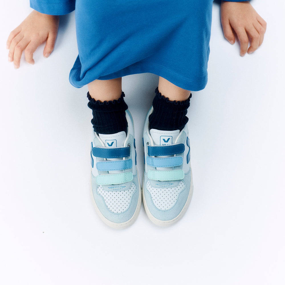 V-10 LEATHER MULTICO INDIGO | VEJA US
