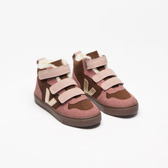V-10 MID FURED SUEDE WALNUT PLATINE BARK | VEJA ONLINE
