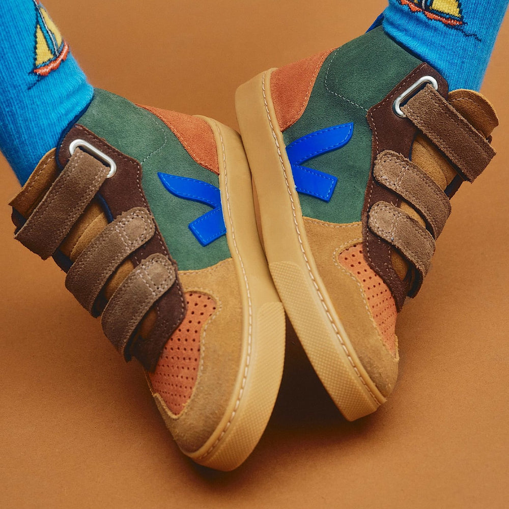 V-10 MID SUEDE MULTICO MUD PAROS | VEJA DISCOUNT