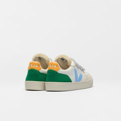 V-90 LEATHER WHITE AQUA EMERAUDE | VEJA US