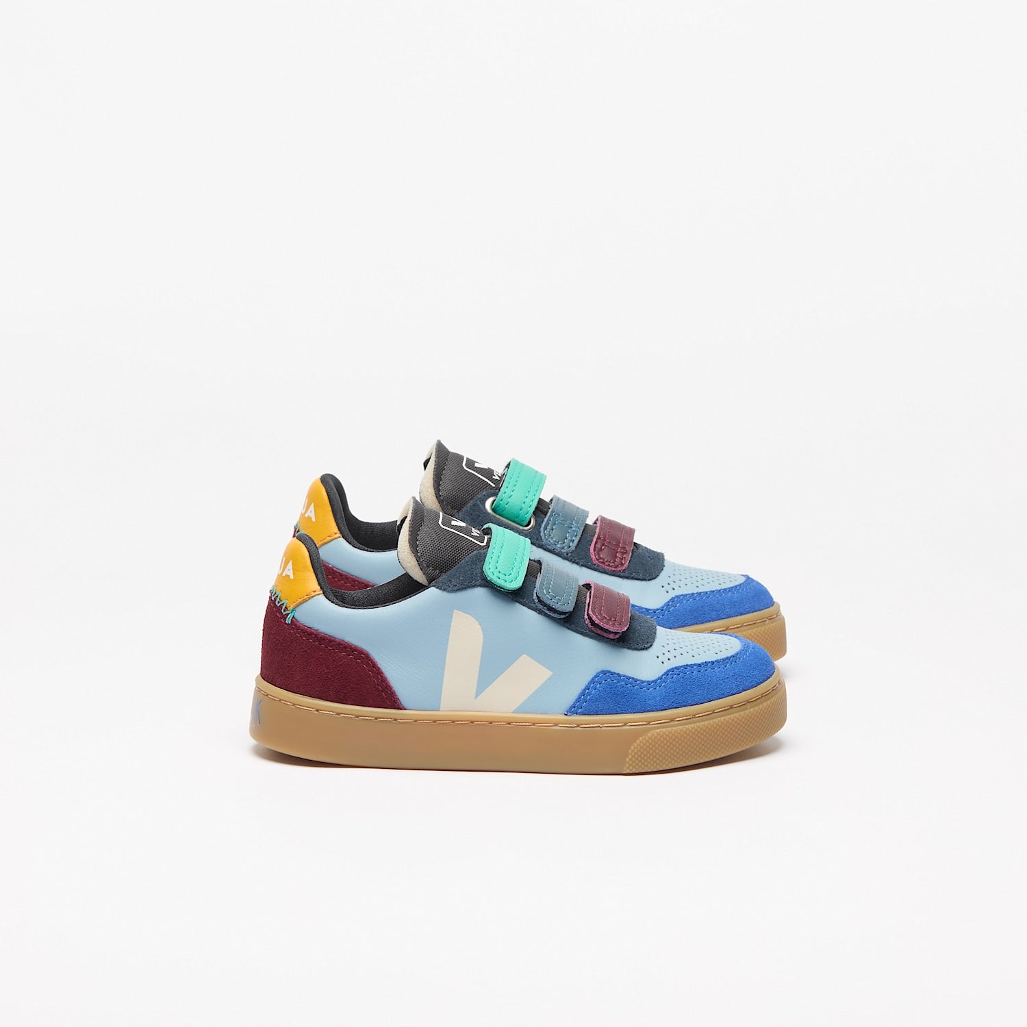 V-90 LEATHER VEJA X MILK STEEL PIERRE | VEJA NEAR ME