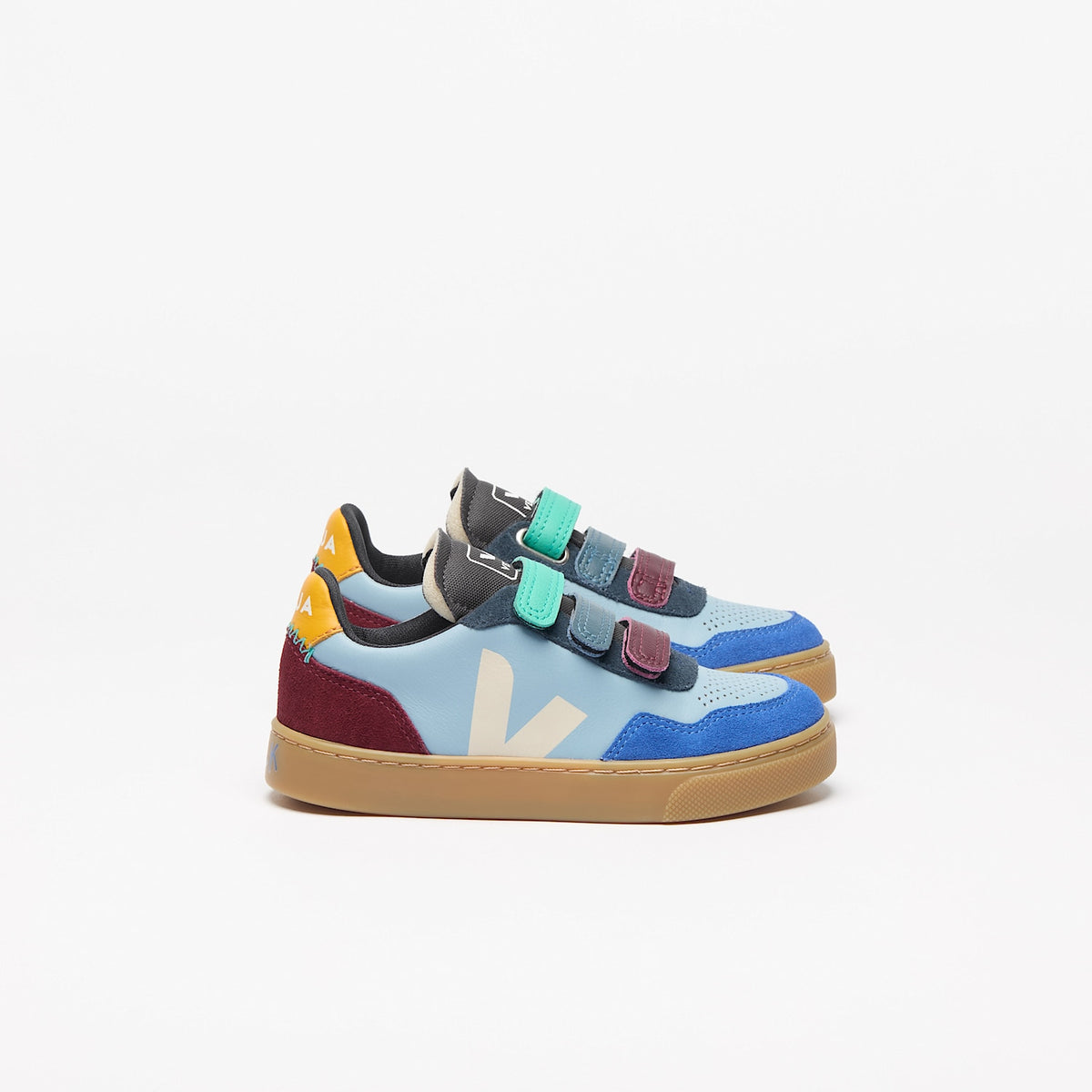 V-90 LEATHER VEJA X MILK STEEL PIERRE | VEJA NEAR ME