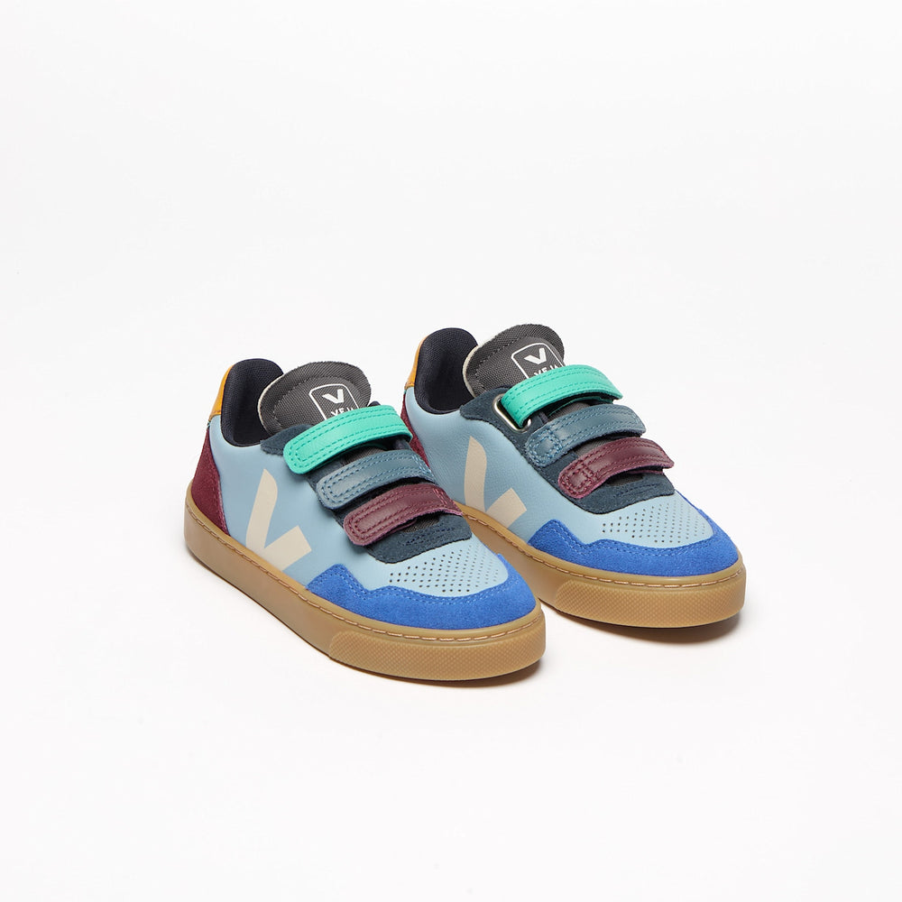 V-90 LEATHER VEJA X MILK STEEL PIERRE | VEJA NEAR ME