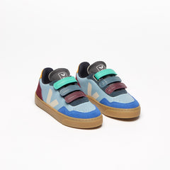 V-90 LEATHER VEJA X MILK STEEL PIERRE | VEJA NEAR ME