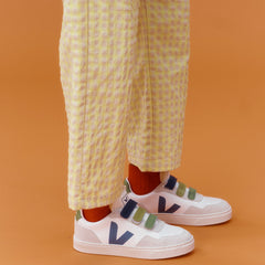 V-90 LEATHER MULTICO WHITE CALIFORNIA | VEJA DISCOUNT