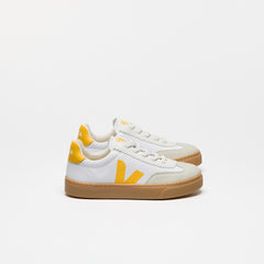 VOLLEY ELASTIC LACES CANVAS WHITE SUNSHINE NATURAL | VEJA SALE