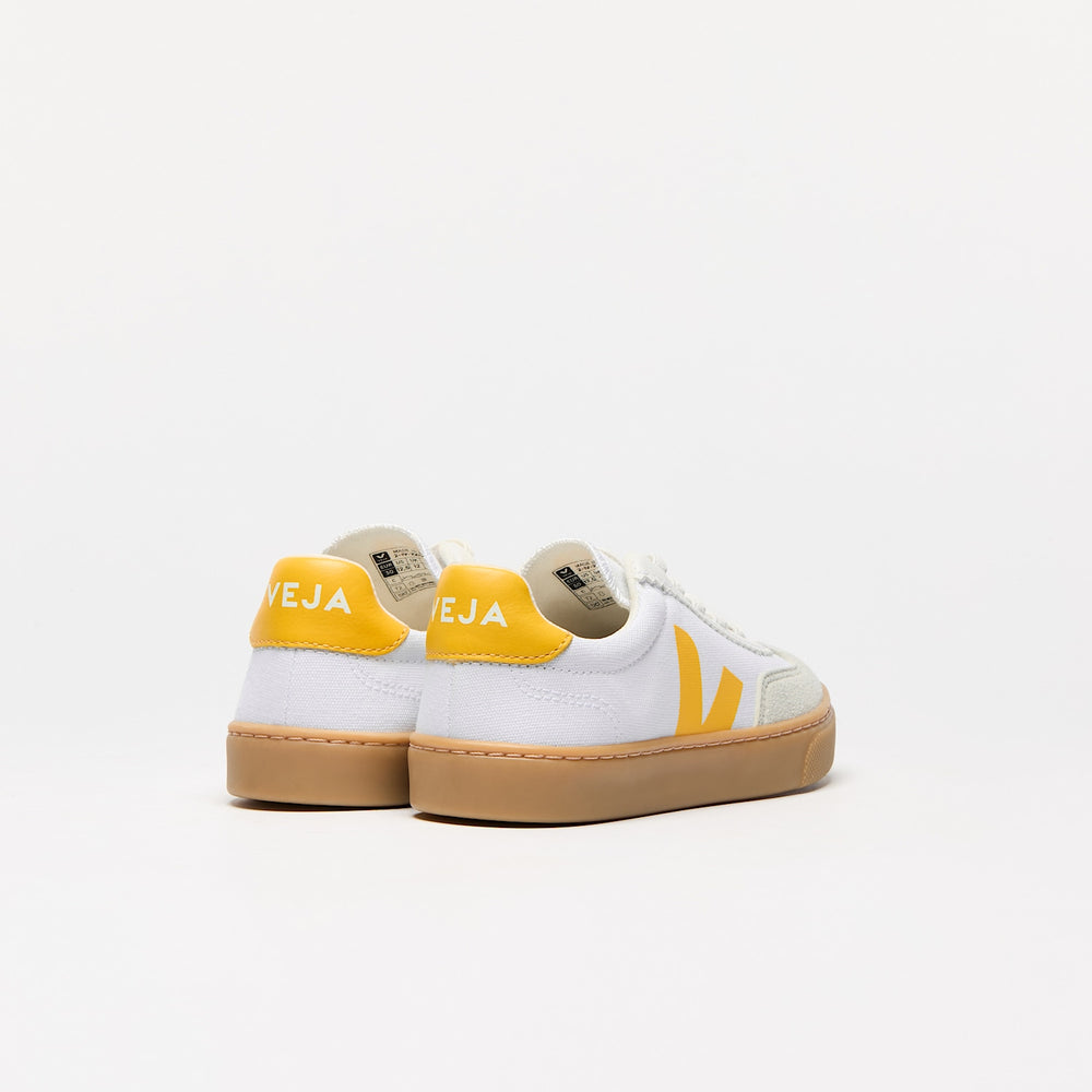 VOLLEY ELASTIC LACES CANVAS WHITE SUNSHINE NATURAL | VEJA SALE