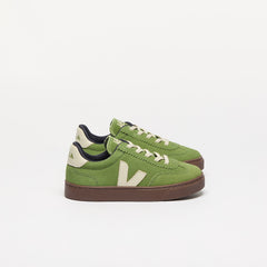 VOLLEY ELASTIC LACES SUEDE KIWI PIERRE BARK | VEJA OUTLET