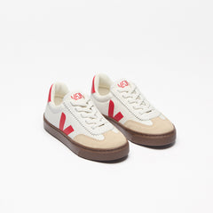 VOLLEY ELASTIC LACES LEATHER WHITE PIERRE PEKIN | VEJA US