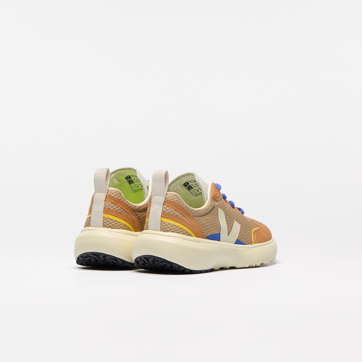 CANARY ELASTIC LACES ALVEOMESH DUNE CALCAIRE | VEJA SALE