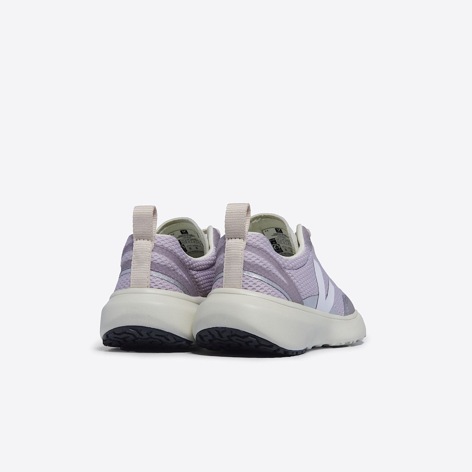 CANARY ELASTIC LACES ALVEOMESH PARME WHITE | VEJA ONLINE