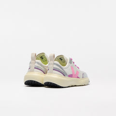 CANARY ELASTIC LACES ALVEOMESH GRAVEL MALIBU SILVER | VEJA DISCOUNT