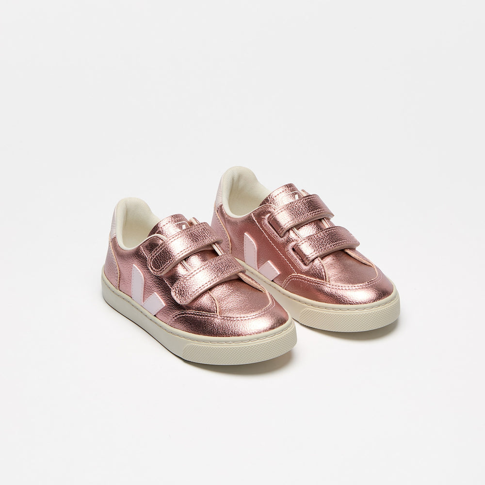 V-12 LEATHER NACRE LASSI | VEJA SALE