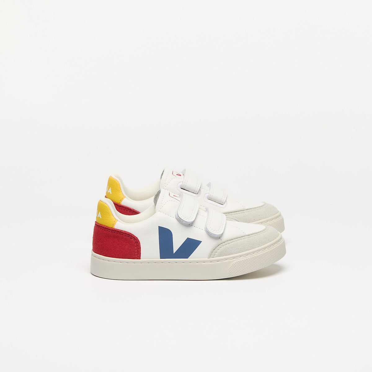 V-12 LEATHER WHITE MULTICO PEPPER | VEJA OUTLET