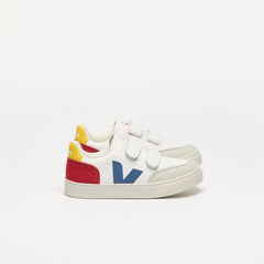 V-12 LEATHER WHITE MULTICO PEPPER | VEJA OUTLET