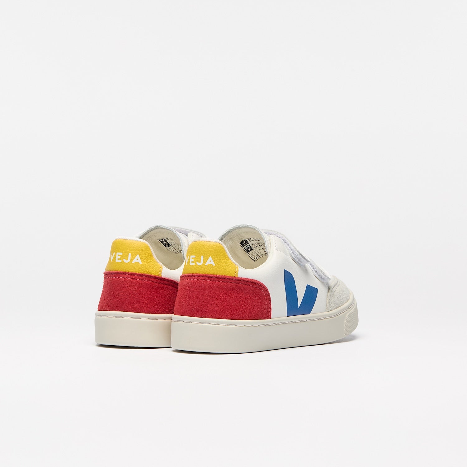 V-12 LEATHER WHITE MULTICO PEPPER | VEJA OUTLET