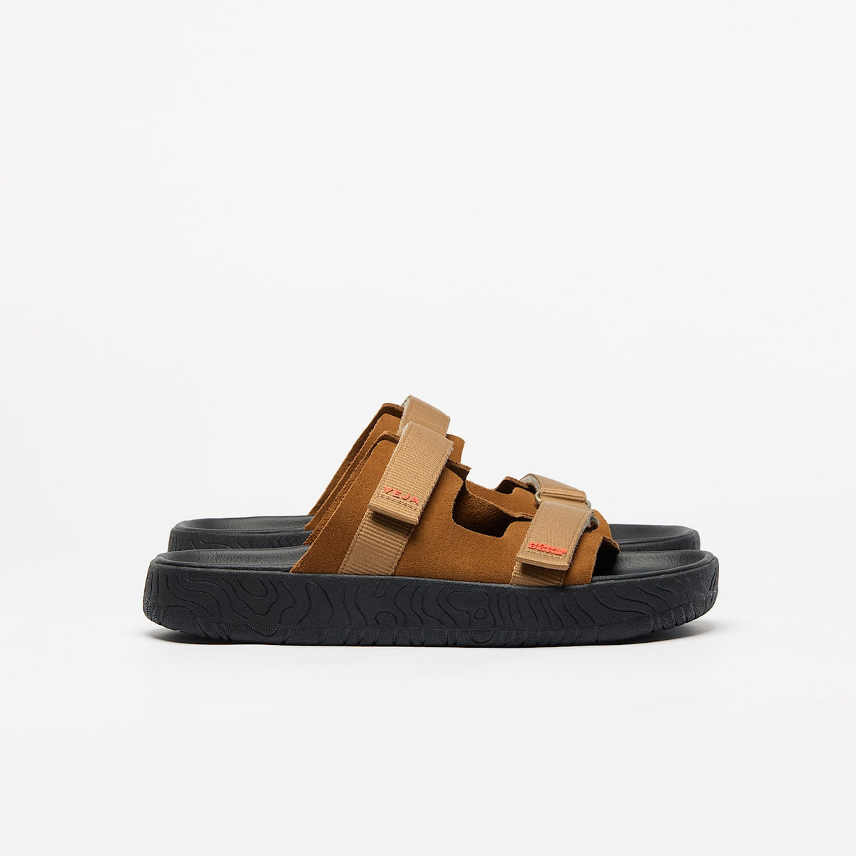 ARPOADOR SUEDE VEJA X HOMECORE COGNAC TENT BLACK | VEJA SALE