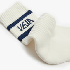 ICONIC SOCKS COTTON WHITE BLUE | VEJA FOR SALE