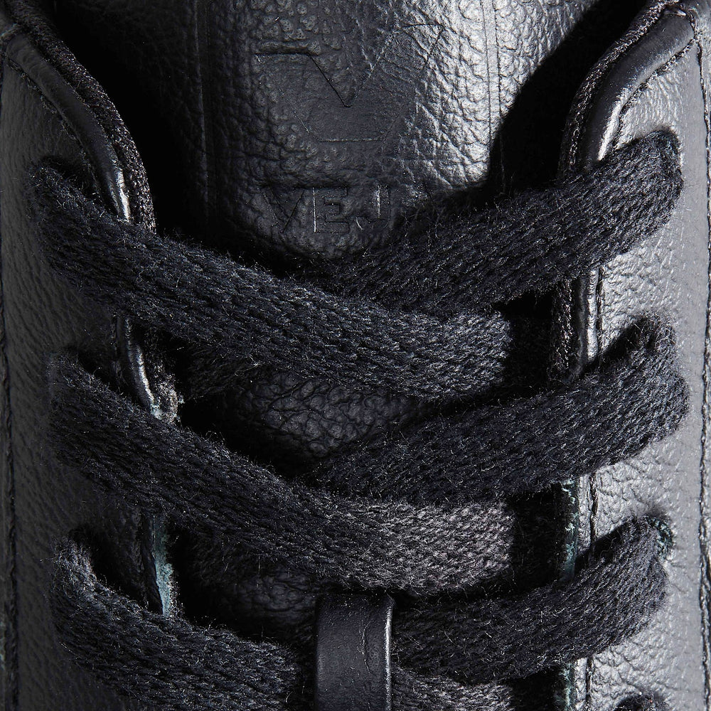 LACES ORGANIC COTTON BLACK | VEJA OUTLET