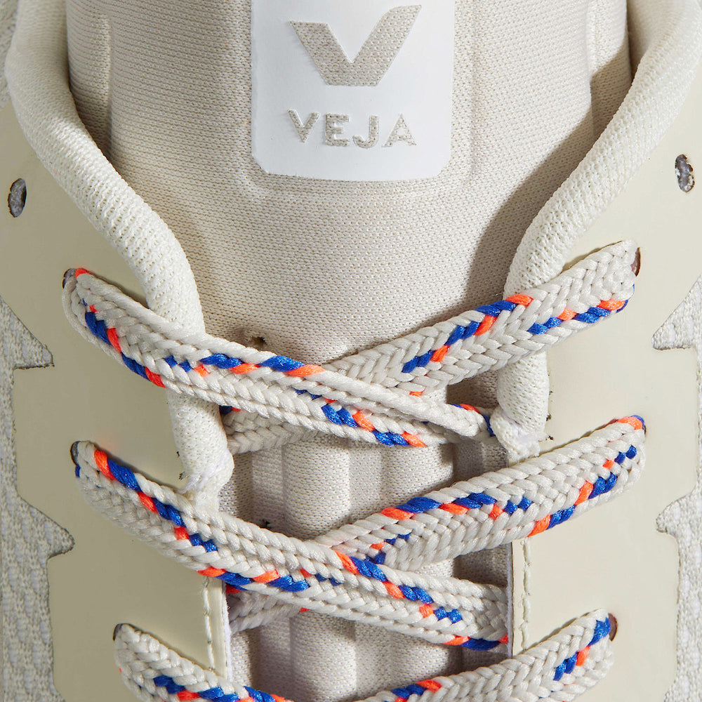 LACES NATURAL PAROS ORANGE FLUO | VEJA DISCOUNT