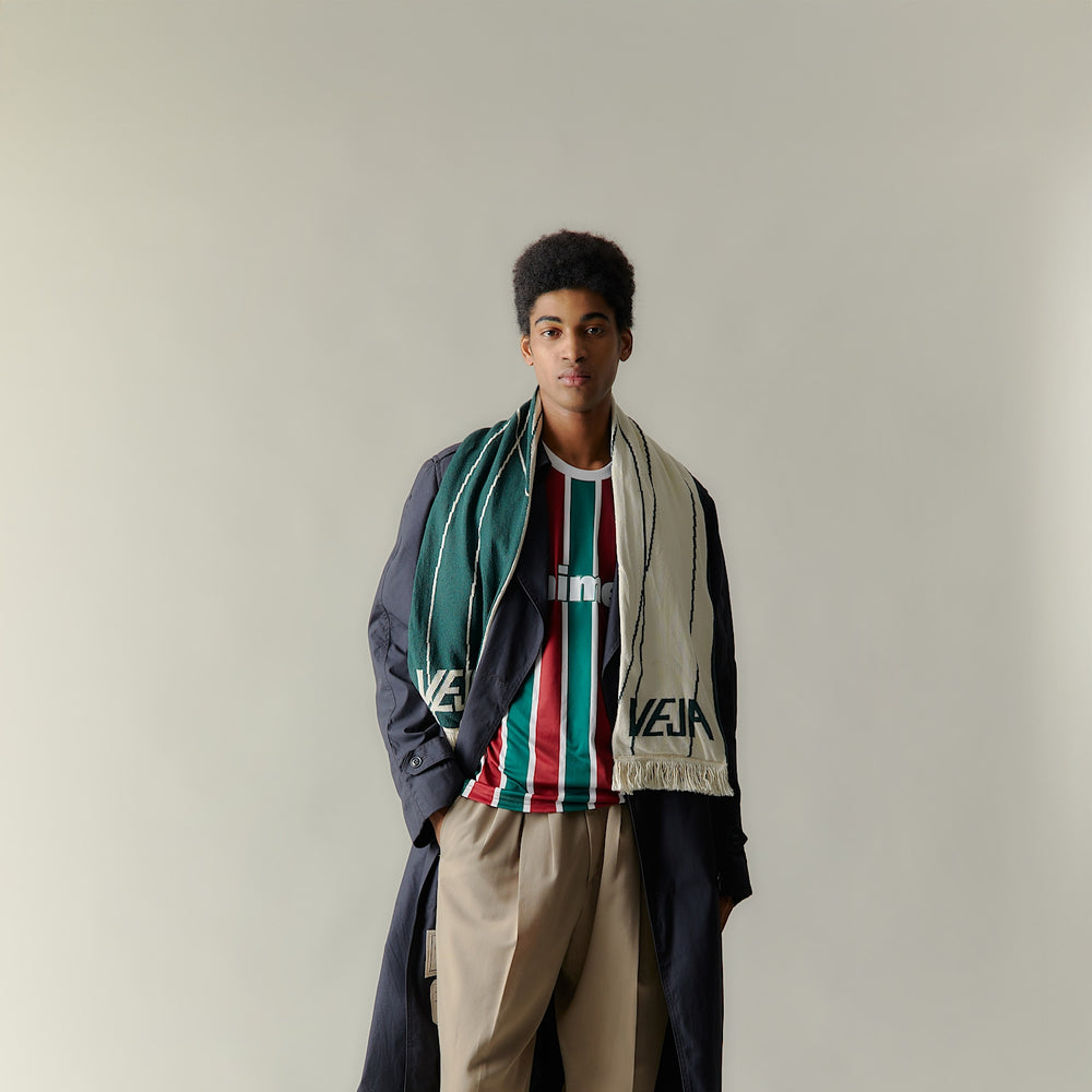 SCARF PANENKA COTTON DARK GREEN | VEJA OUTLET