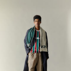 SCARF PANENKA COTTON DARK GREEN | VEJA OUTLET