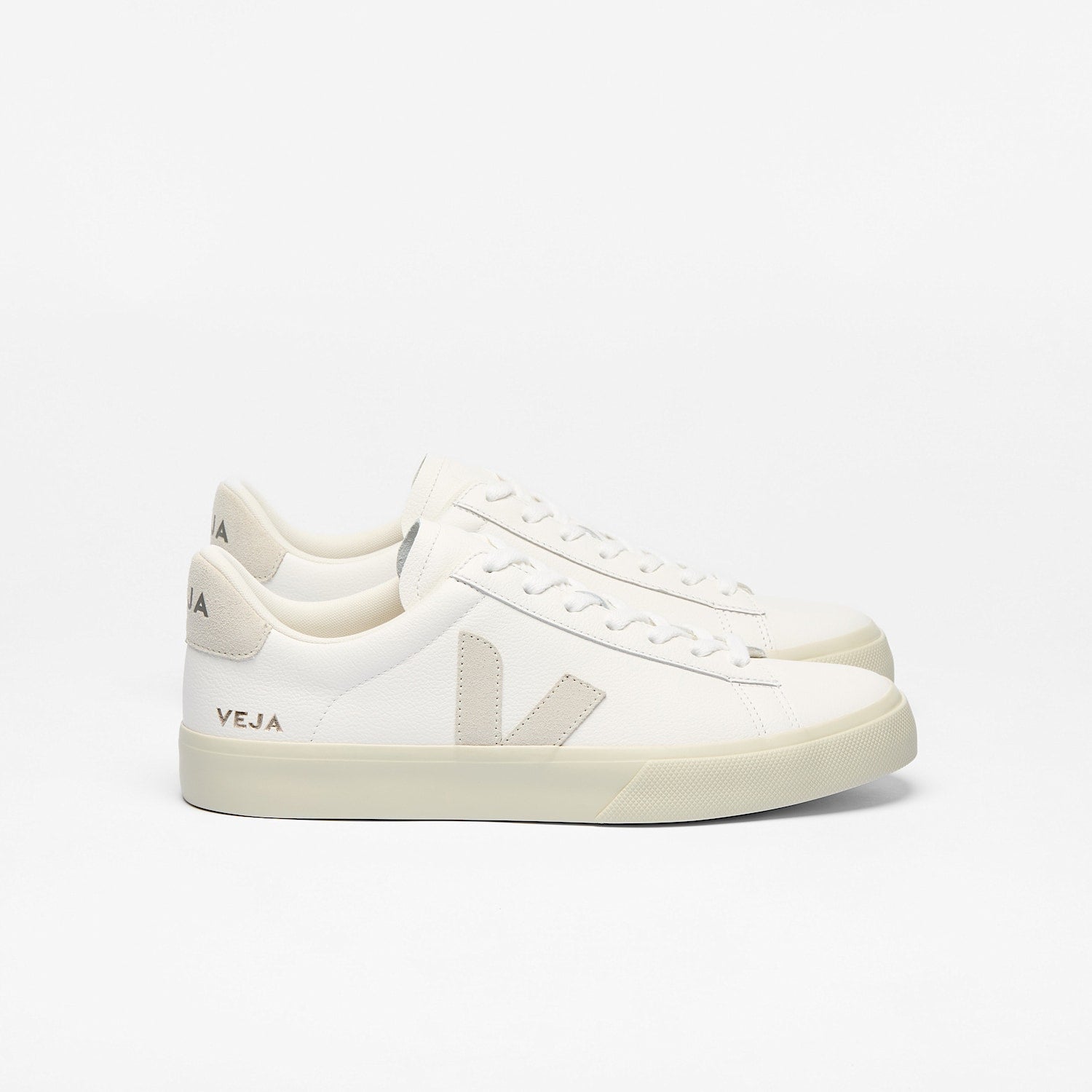 CAMPO LEATHER WHITE NATURAL | VEJA ONLINE