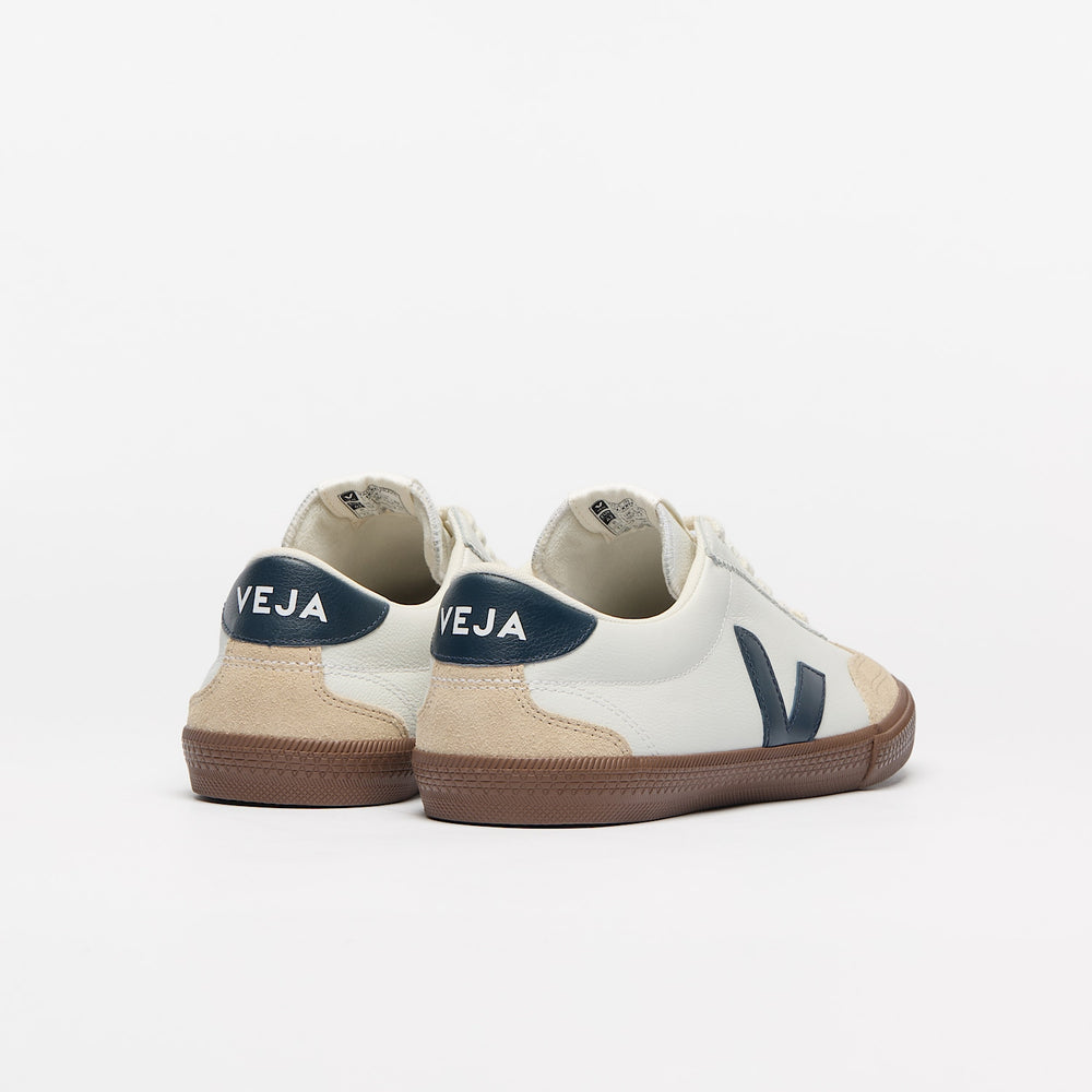 VOLLEY LEATHER WHITE NAUTICO BARK | VEJA FOR SALE