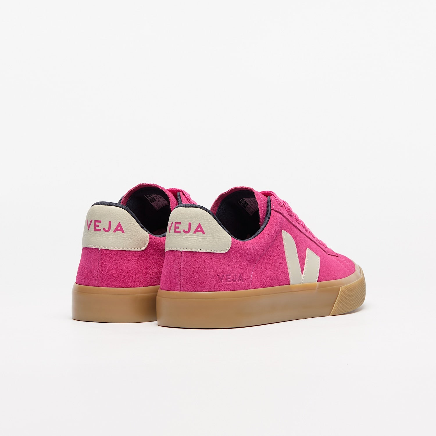 CAMPO BOLD SUEDE PINK PIERRE NATURAL | VEJA SALE