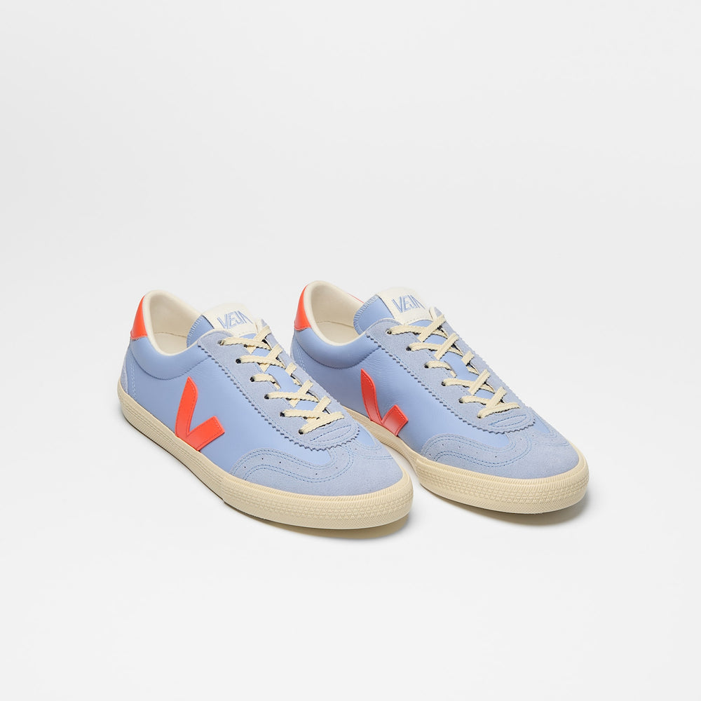 VOLLEY LEATHER OLYMPE ORANGE FLUO CALCAIRE | VEJA OUTLET