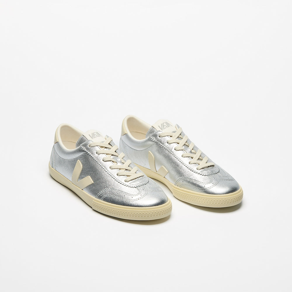 VOLLEY LEATHER SILVER PIERRE | VEJA ONLINE
